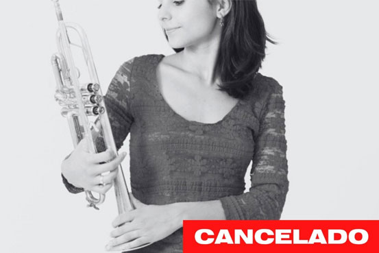 Imagen de la cancelación del concierto de Andrea Motis