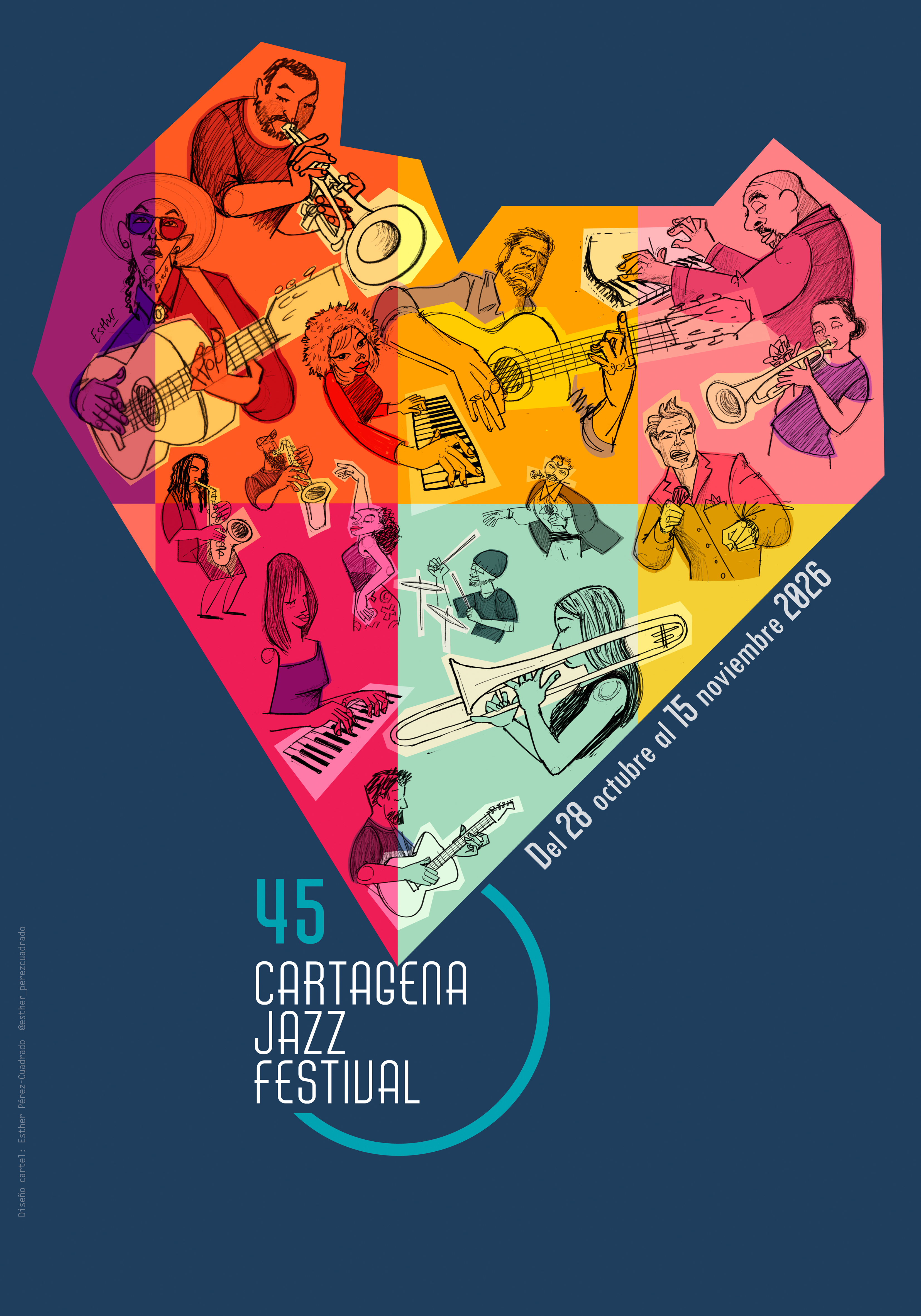 Cartel 45 Cartagena Jazz Festival 2026